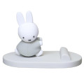 Japan Miffy Mascot Smartphone Stand - Miffy : Grey - 1