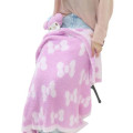 Japan Sanrio Fluffy Lap Blanket with Mascot - My Melody : Light Pink - 4