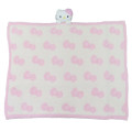 Japan Sanrio Fluffy Lap Blanket with Mascot - Hello Kitty : Light Pink - 1