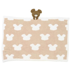 Japan The Bear's School Fluffy Lap Blanket with Mascot - Light Brown