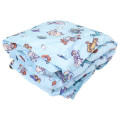 Japan Disney Lap Blanket with Mascot Pouch - Toy Story : Light Blue - 3