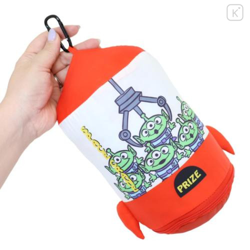 Japan Disney Lap Blanket with Mascot Pouch - Toy Story : Light Blue - 4