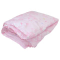 Japan Sanrio Lap Blanket with Mascot Pouch - Ausement Park Light Pink - 3