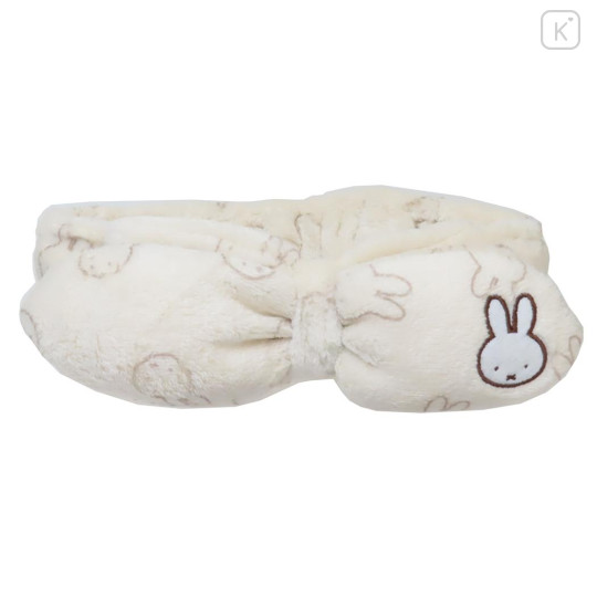 Japan Miffy Hair Band with Ribbon - Miffy : Beige - 1