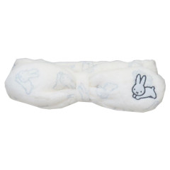 Japan Miffy Hair Band with Ribbon - Miffy : Beige Jumping