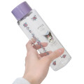 Japan Sanrio Water Bottle 350ml - Kuromi : Flower Purple - 2