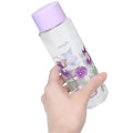Japan Sanrio Water Bottle 250ml - Kuromi : Flower Purple - 2