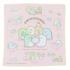 Japan San-X Self Adhesive Bento Lunch Cloth - Sumikko Gurashi : Pink