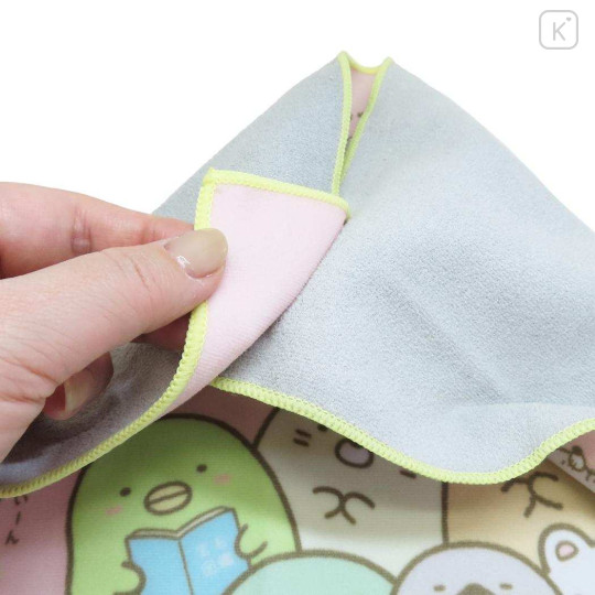 Japan San-X Self Adhesive Bento Lunch Cloth - Sumikko Gurashi : Pink - 2