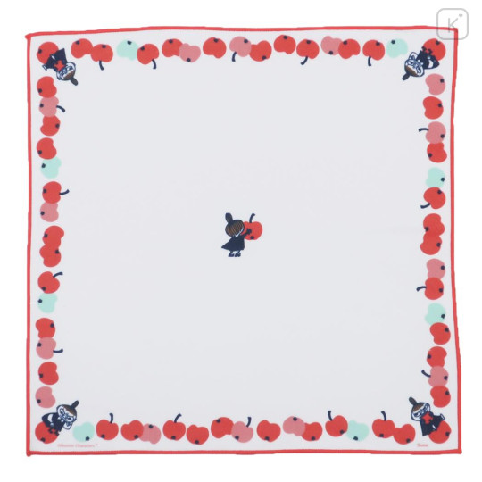 Japan Moomin Self Adhesive Bento Lunch Cloth - Little My : Apple - 1