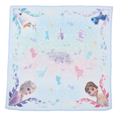 Japan Disney Self Adhesive Bento Lunch Cloth - Disney Princess Frozen : Light Blue