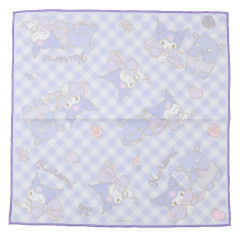 Japan Peanuts Self Adhesive Bento Lunch Cloth - Kuromi : Big Ribbon