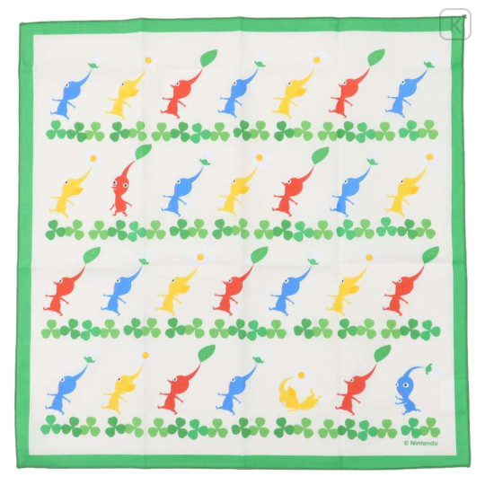 Japan Pikmin Bento Lunch Cloth - Green - 1