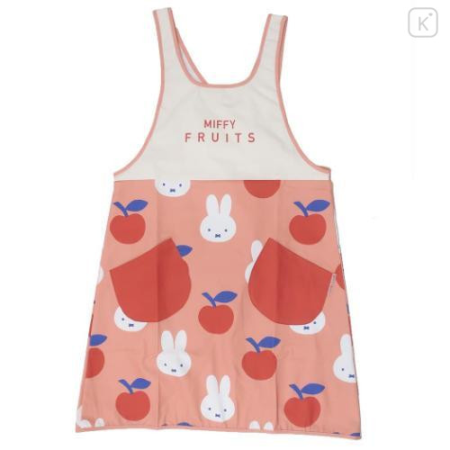 Japan Miffy Apron - Miffy : Fruits Apple Pink - 1