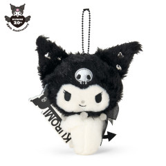 Japan Sanrio Original Mascot Holder - Kuromi's Special Key 20th Anniversary