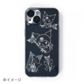 Japan Sanrio Original Sticker Set - Kuromi's Special Key 20th Anniversary Hologram Silver Foil - 5
