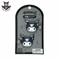 Japan Sanrio Original Hair Bangs Clip 2pcs Set - Kuromi's Special Key 20th Anniversary - 1