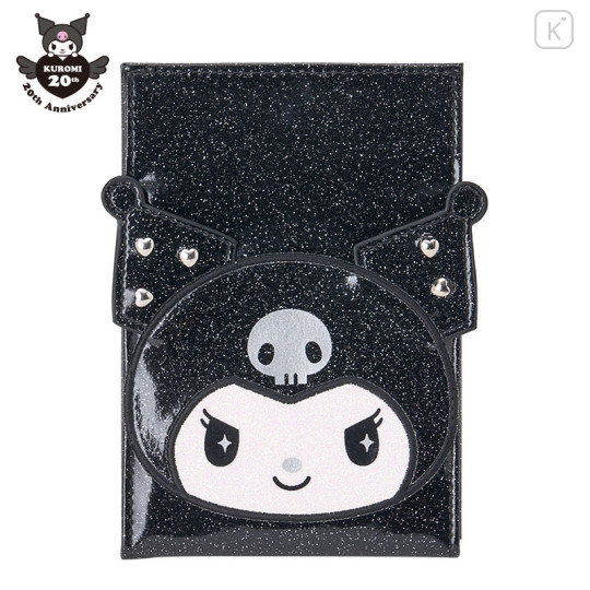 Japan Sanrio Original Folding Mirror - Kuromi's Special Key 20th Anniversary - 1
