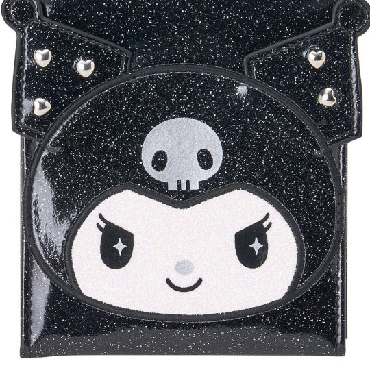 Japan Sanrio Original Folding Mirror - Kuromi's Special Key 20th Anniversary - 4
