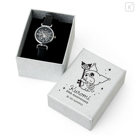 Japan Sanrio Original Mascot Watch - Kuromi's Special Key 20th Anniversary - 5