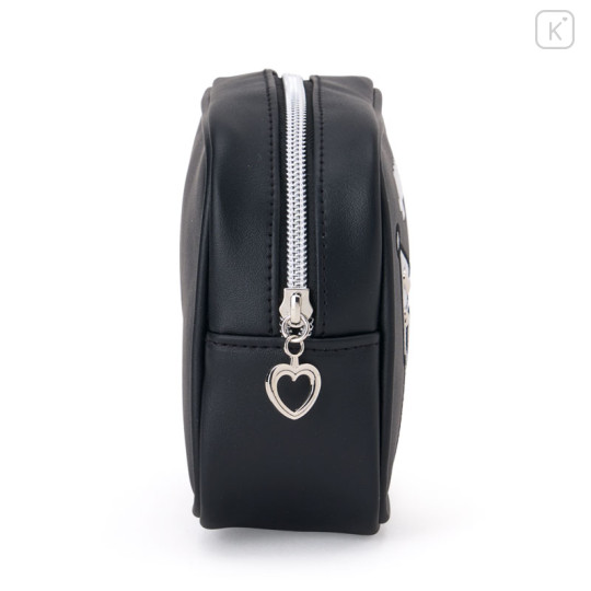 Japan Sanrio Original Mascot Cosmetic Pouch - Kuromi's Special Key 20th Anniversary - 2