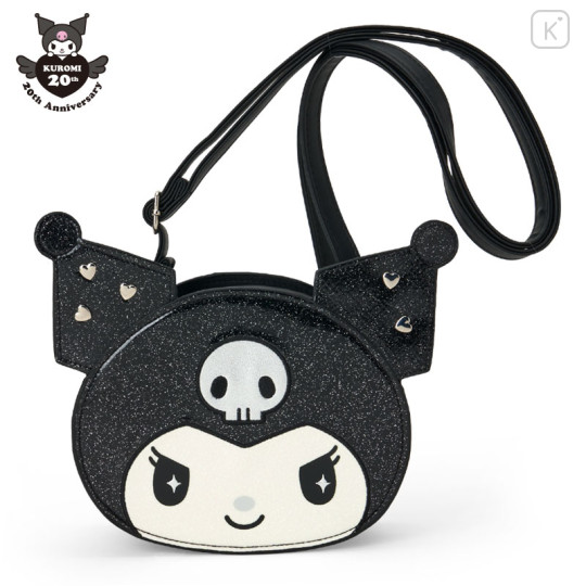 Japan Sanrio Original Pochette Shoulder Bag - Kuromi's Special Key 20th Anniversary - 1