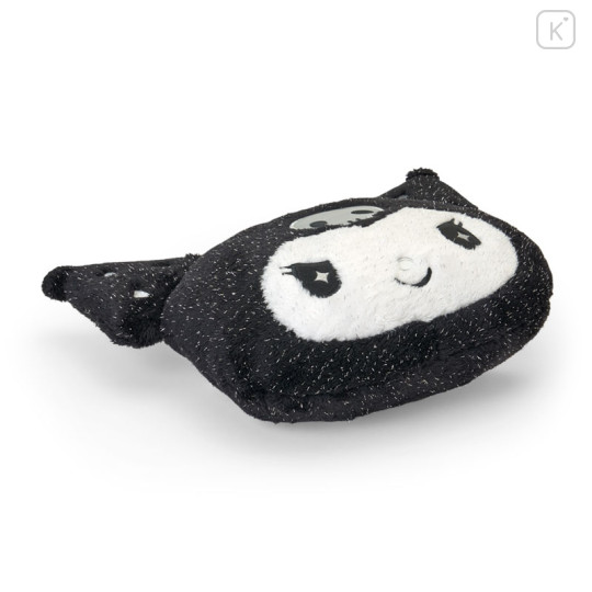 Japan Sanrio Die-cut Cushion - Kuromi's Special Key 20th Anniversary Face - 3