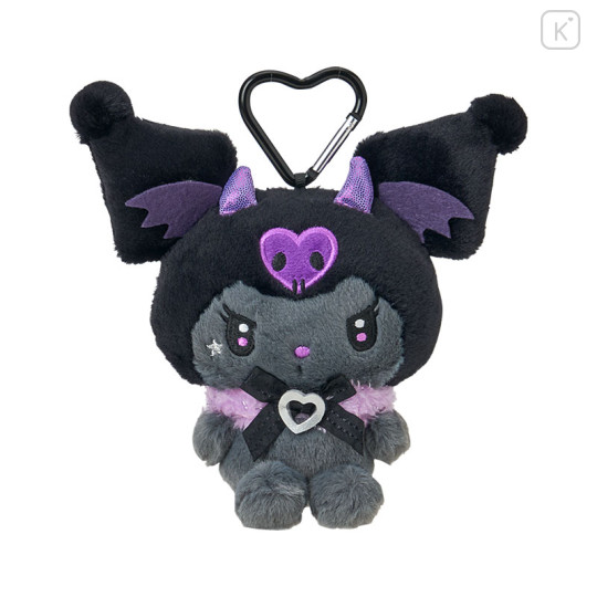 Japan Sanrio Mascot Holder - Kuromi : Dark Little Devil - 1