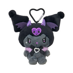 Japan Sanrio Mascot Holder - Kuromi : Dark Little Devil