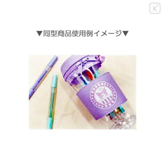 Japan Sanrio Pen Pouch Pencil Case - Hello Kitty : Cafe Drink Style Ribbon - 2