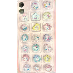 Japan Sanrio KiraCoro Glass Bead Sticker - Hello Kitty