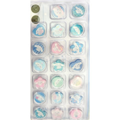 Japan Sanrio KiraCoro Glass Bead Sticker - Cinnamoroll