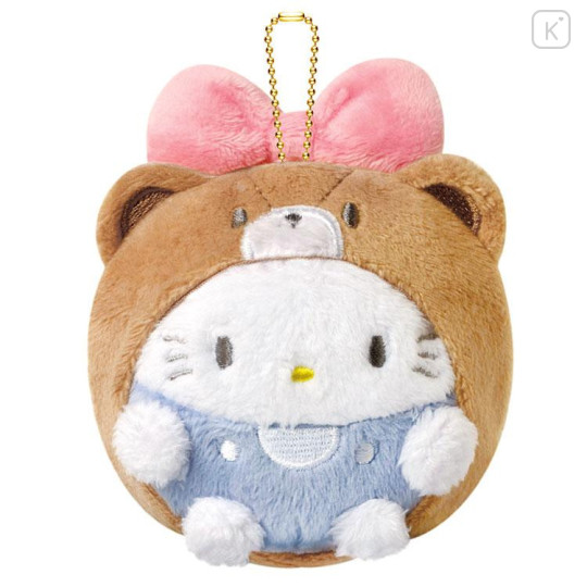 Japan Sanrio Mascot Holder - Hello Kitty & Tiny Chum : Marumochi Cosplay - 1