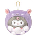 Japan Sanrio Mascot Holder - Kuromi : Marumochi Cosplay - 1