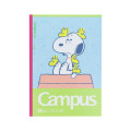 Japan Peanuts Campus Notebook Set A-Ruled - Snoopy & Woodstock : Kids Comic - 2