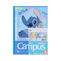Japan Disney Campus Notebook Set A-Ruled - Characters