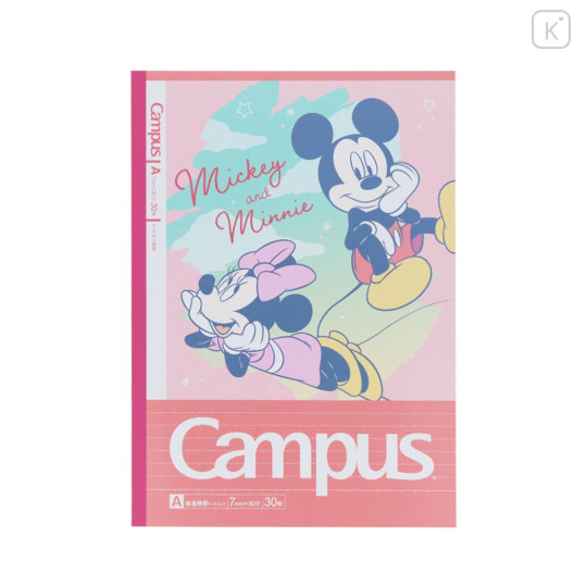 Japan Disney Campus Notebook Set A-Ruled - Characters - 2