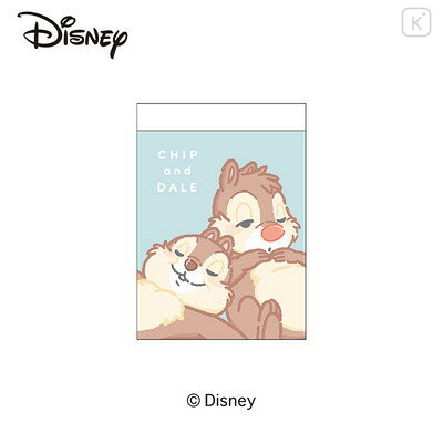 Japan Disney Mini Notepad - Chip & Dale : Sweet Dream Mint - 1