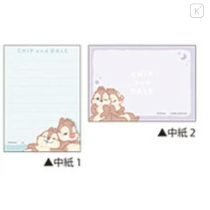 Japan Disney Mini Notepad - Chip & Dale : Sweet Dream Mint - 2