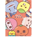 Japan San-X A4 Clear File Folder - Uso Tantei Tomanto : Debut Orange - 1