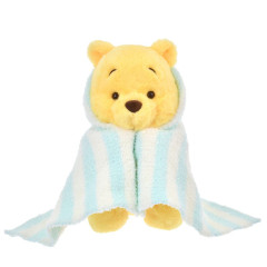 Japan Disney Store Plush Toy - Pooh : Soonfall Swaddled Fluffy Blanket