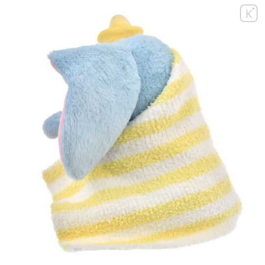 Japan Disney Store Plush Toy - Dumbo : Soonfall Swaddled Fluffy Blanket - 2