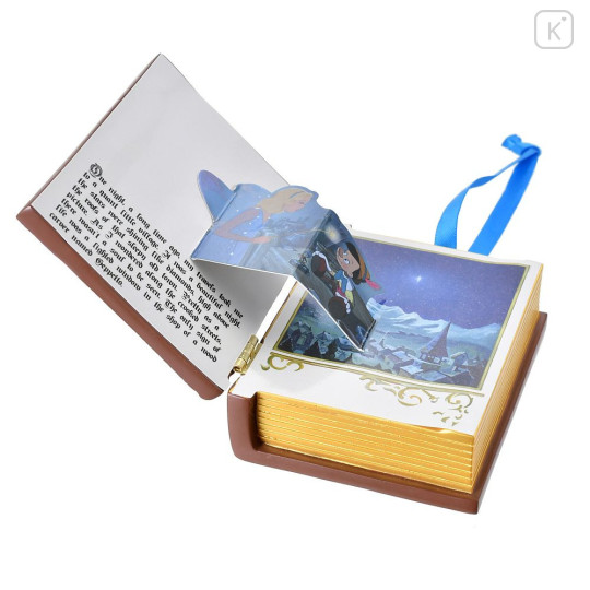 Japan Disney Store Ornament Figure - Pinocchio : Pop-Up Music & Talking Story Book Disney Christmas Ornament - 2