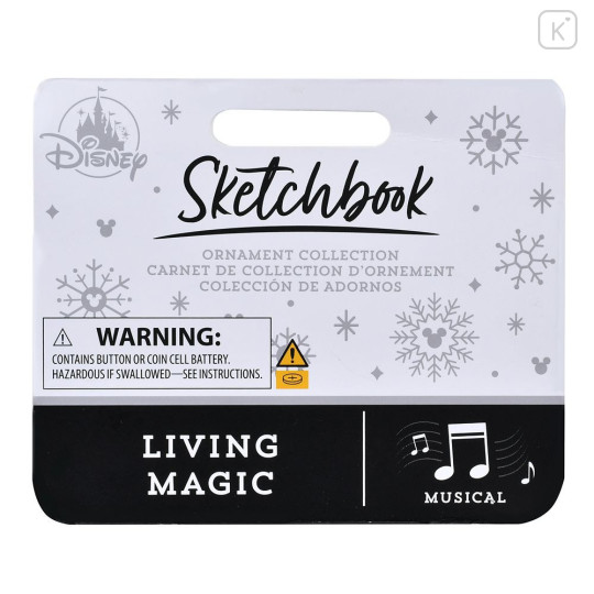 Japan Disney Store Ornament Figure - Pinocchio : Pop-Up Music & Talking Story Book Disney Christmas Ornament - 7