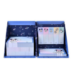 Japan Disney Store Sticky Notes & Memo Pad & Pen Stand - Mickey & Friends : Spacewalk