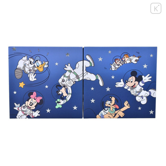 Japan Disney Store Sticky Notes & Memo Pad & Pen Stand - Mickey & Friends : Spacewalk - 2