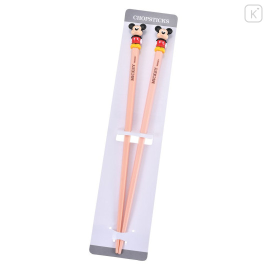 Japan Disney Store Chopsticks 20cm - Mickey : Orange - 2