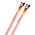 Japan Disney Store Chopsticks 20cm - Mickey : Orange - 4