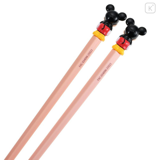 Japan Disney Store Chopsticks 20cm - Mickey : Orange - 5
