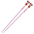 Japan Disney Store Chopsticks 20cm - Minnie : Pink - 1